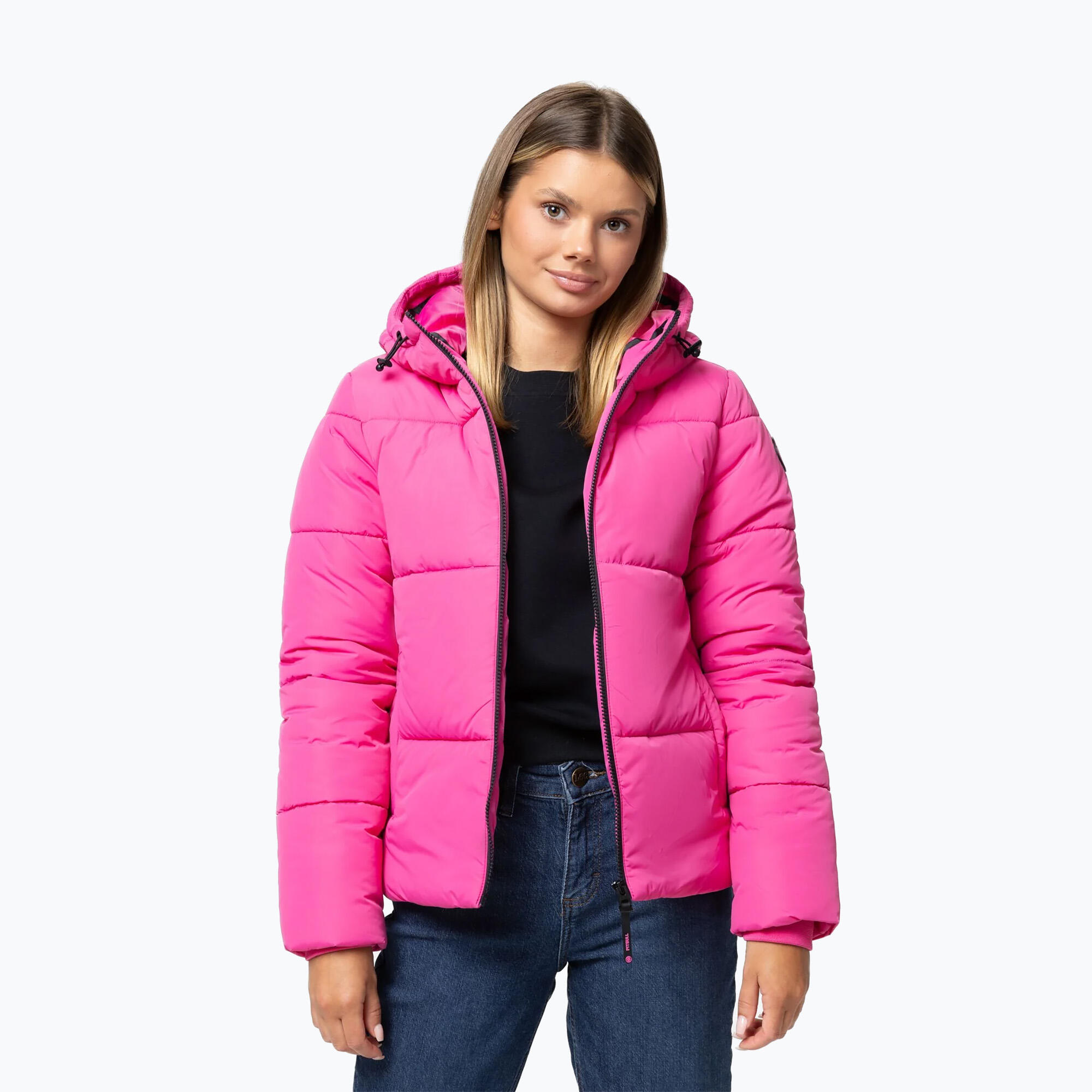Kurtka zimowa damska Pitbull Vista Quilted Hooded 3/5