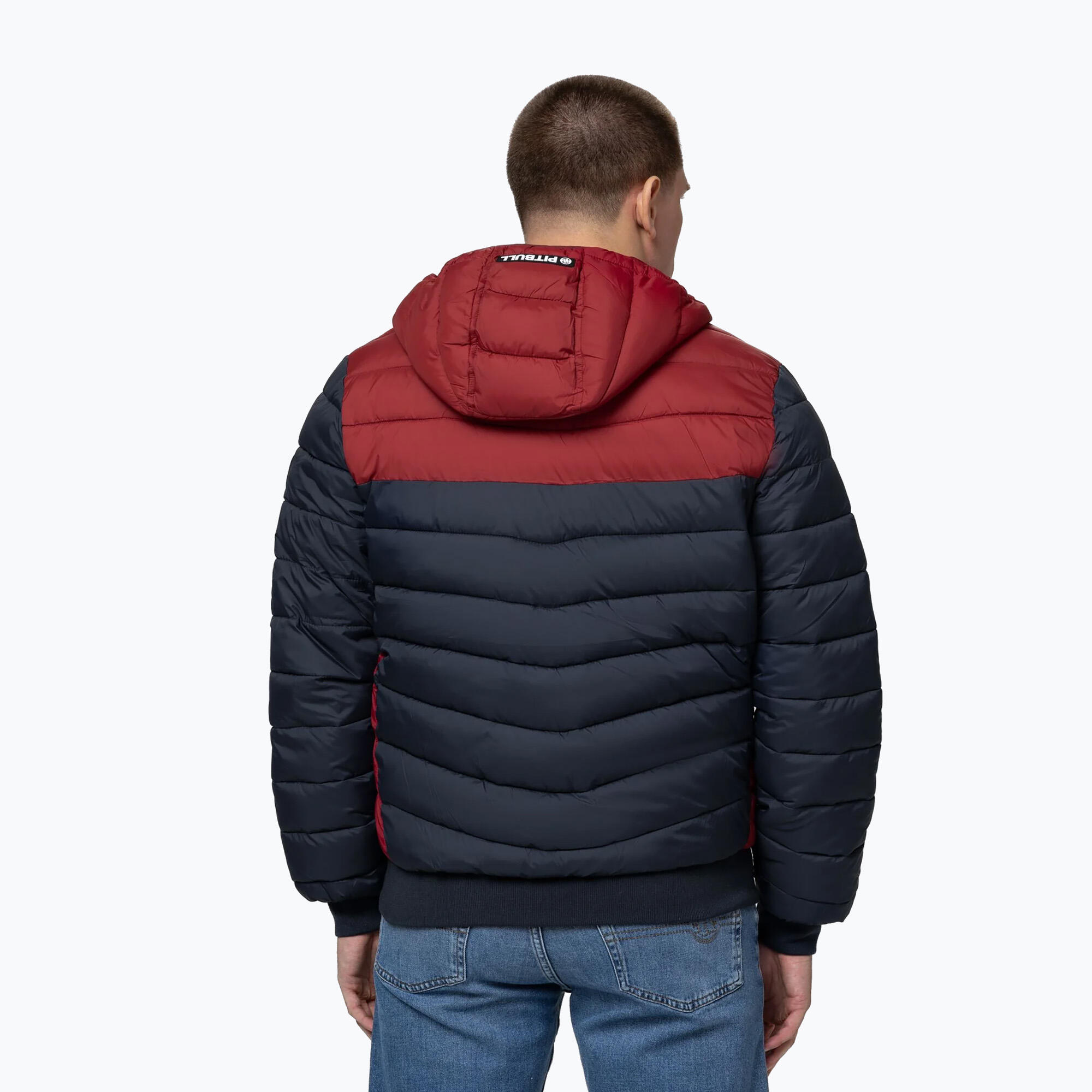 Chaqueta de invierno para hombre Pitbull Rubio Quilted Hooded 3/7