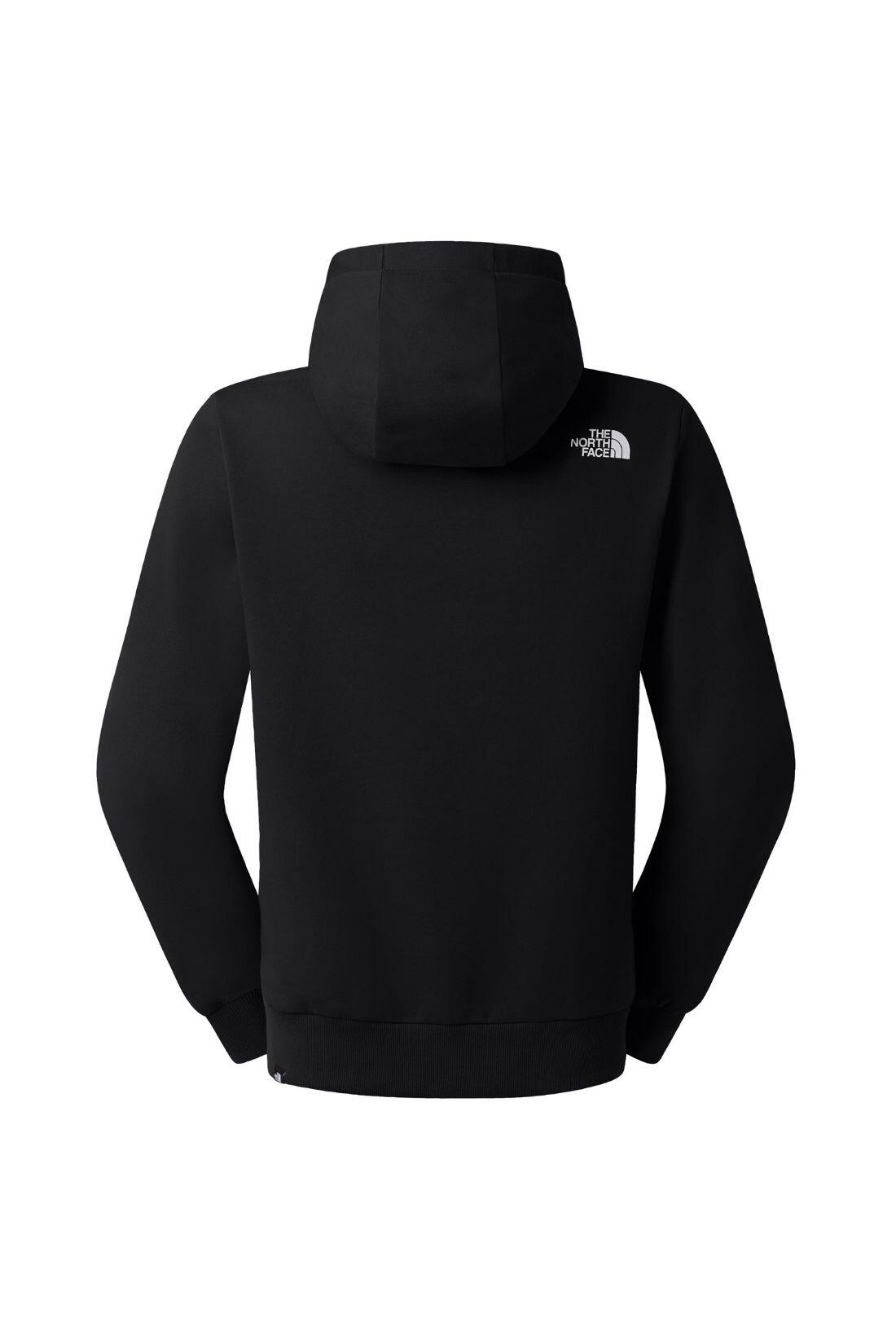 THE NORTH FACE - Moletom slim masculino New Peak com capuz - Tamanho L 2/3
