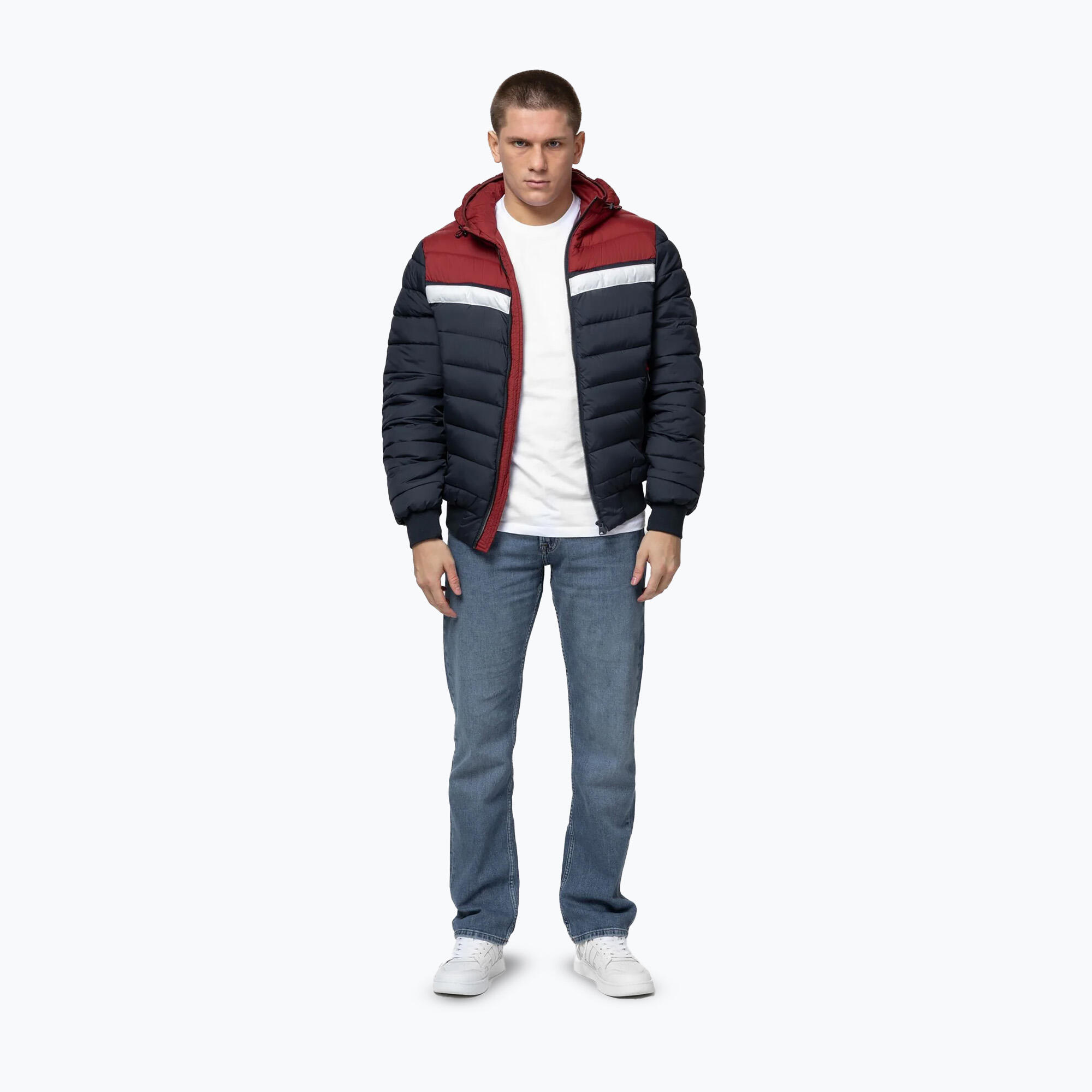 Chaqueta de invierno para hombre Pitbull Rubio Quilted Hooded 2/7