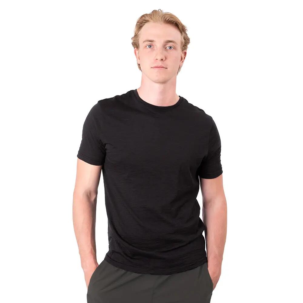 Herren 100% Merino Shirt (Modell: Montreal) Blk S 2/7