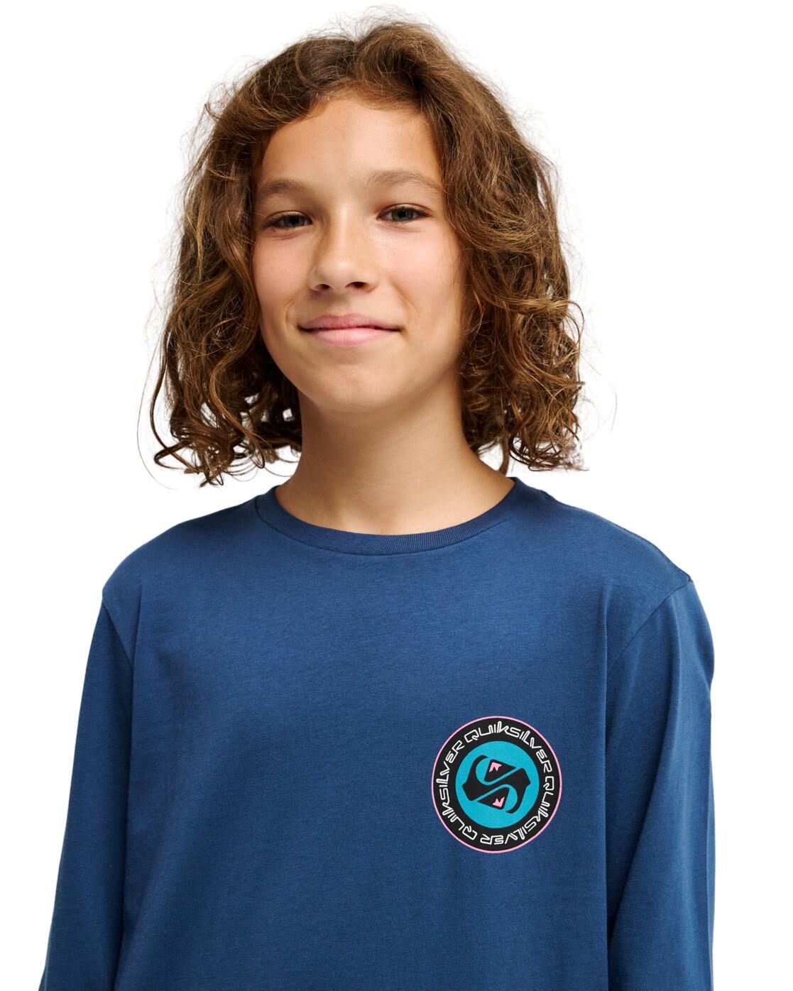 Longsleeve EV DUALITY Blau Junge 4/4