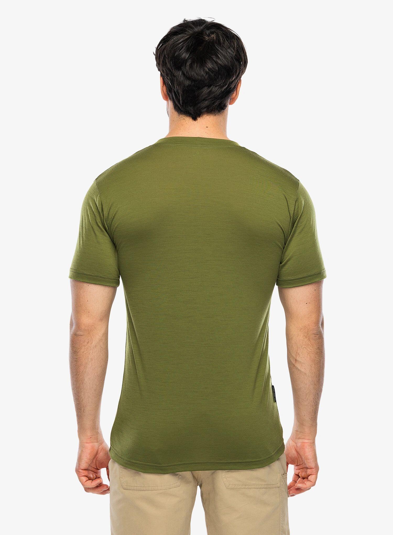 Koszulka merino Sensor Merino Active Hiking Tee SS 3/7