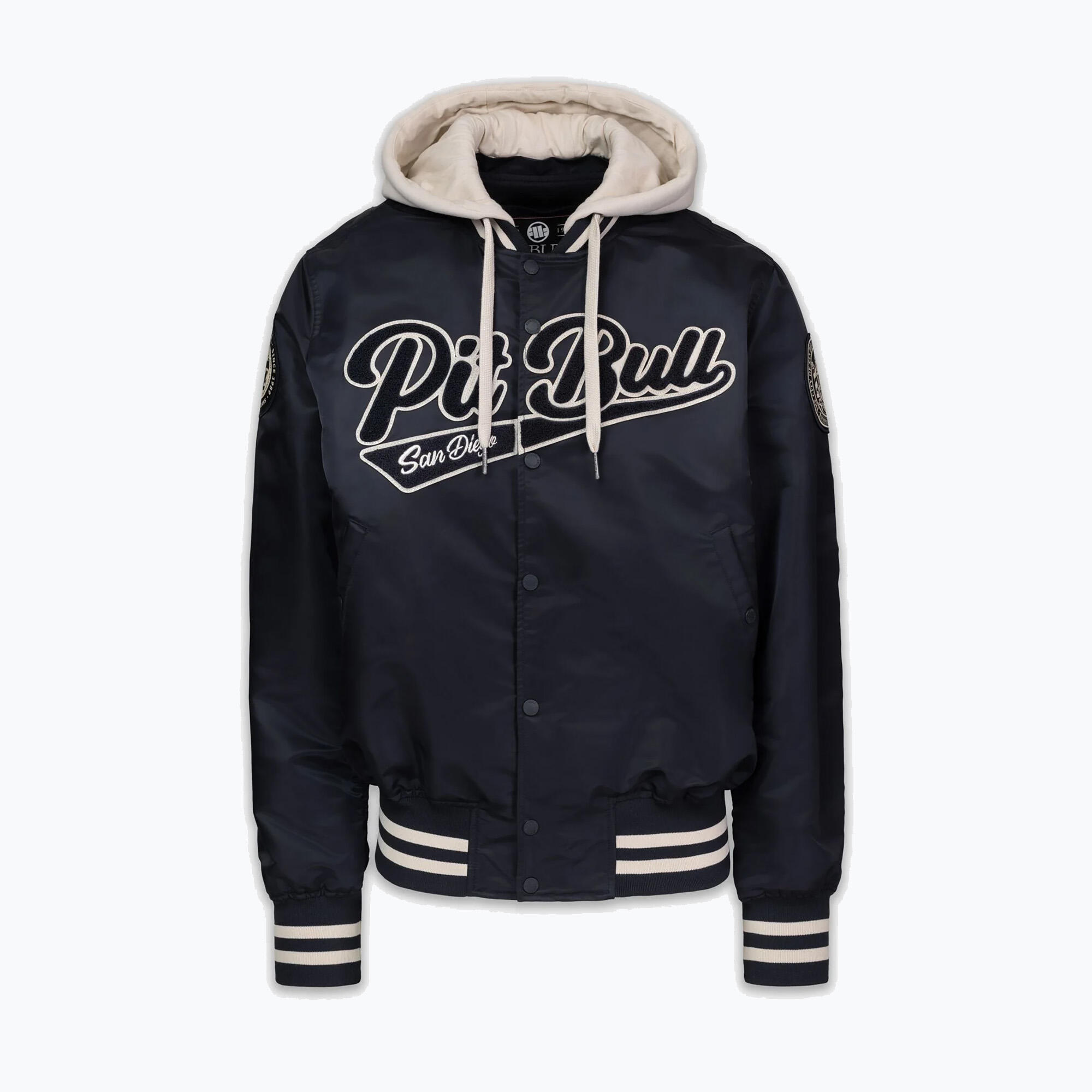Kurtka męska Pitbull Mason San Diego Baseball Hooded 4/7