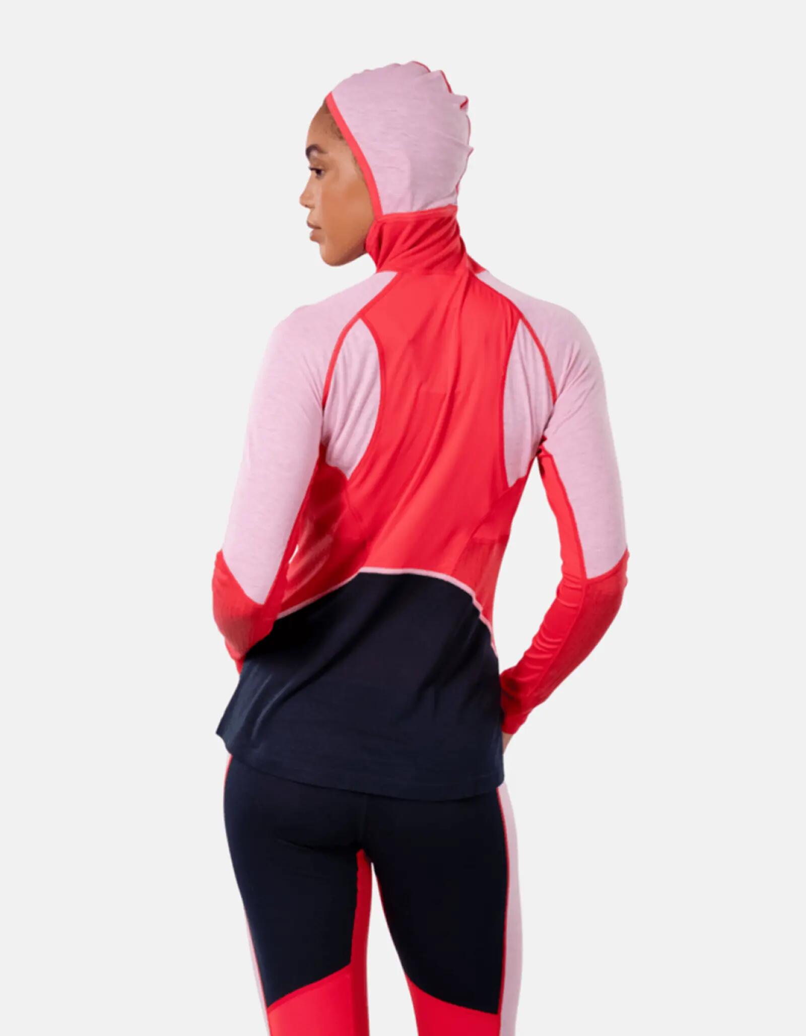 Kari Traa Alma Hood - technical lightweight base layer 2/3