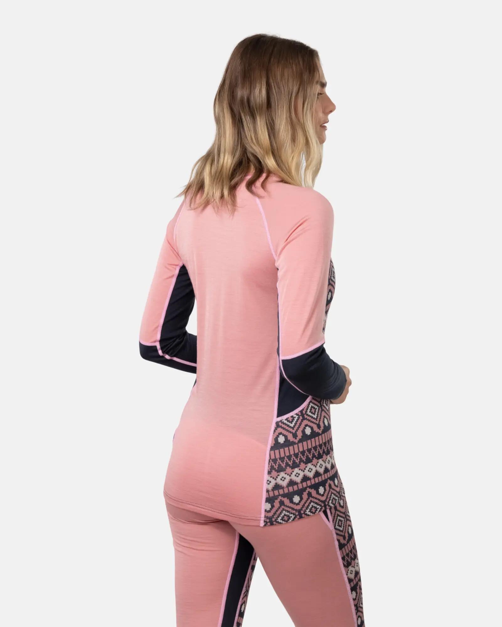 Kari Traa Malia Long Sleeve base layer top - Tencel and merino blend 2/3