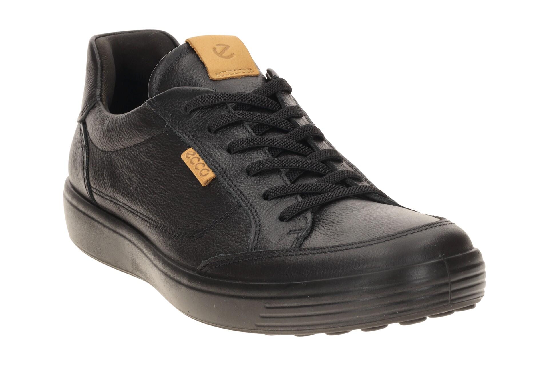 Ecco Soft 7 Schuhe schwarz Herren Slipper Easy Entry 490574 3/7