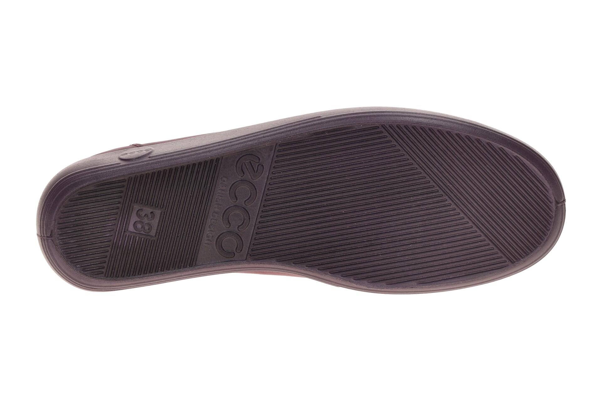 Ecco Soft 2 Schuhe lila uni Schnürer 206503 7/7