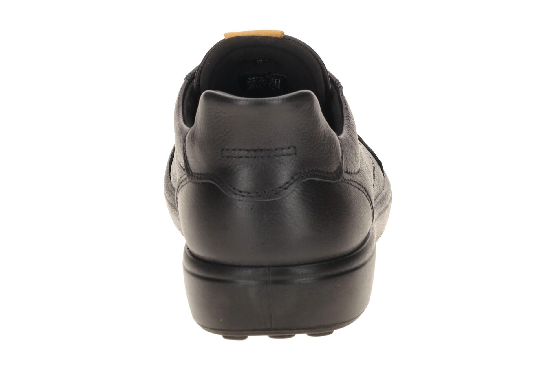 Ecco Soft 7 Schuhe schwarz Herren Slipper Easy Entry 490574 5/7