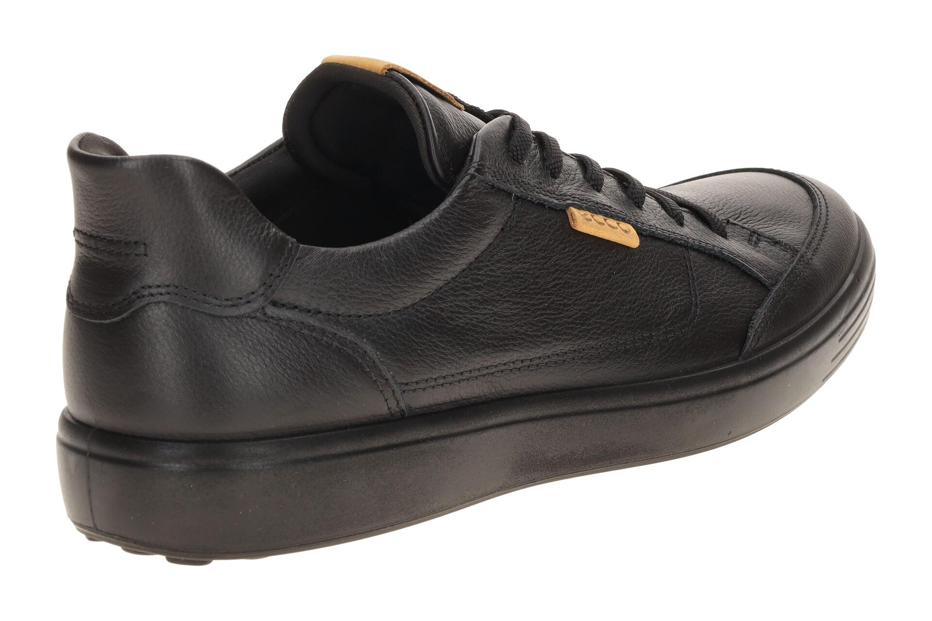 Ecco Soft 7 Schuhe schwarz Herren Slipper Easy Entry 490574 4/7