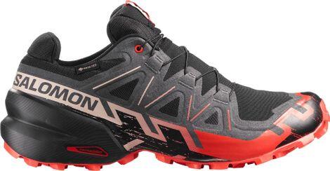 Salomon Speedcross 6 GTX Scarpe Trail Running Uomo Nero/Rosso