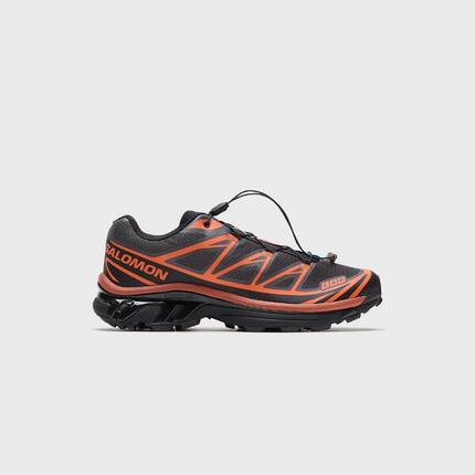 Salomon XT-6 Asphalt Black Red Orange - Chaussures Sportives Homme
