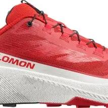 Salomon Pulsar Trail Running Shoes - Red/White, Men's