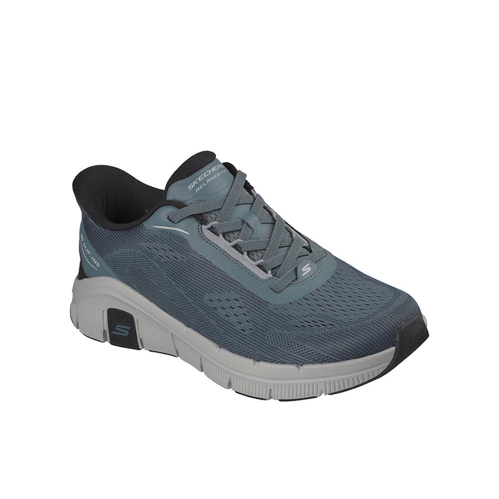Zapatillas Skechers Hombre Relaxed Fit Flex Gris 2/4