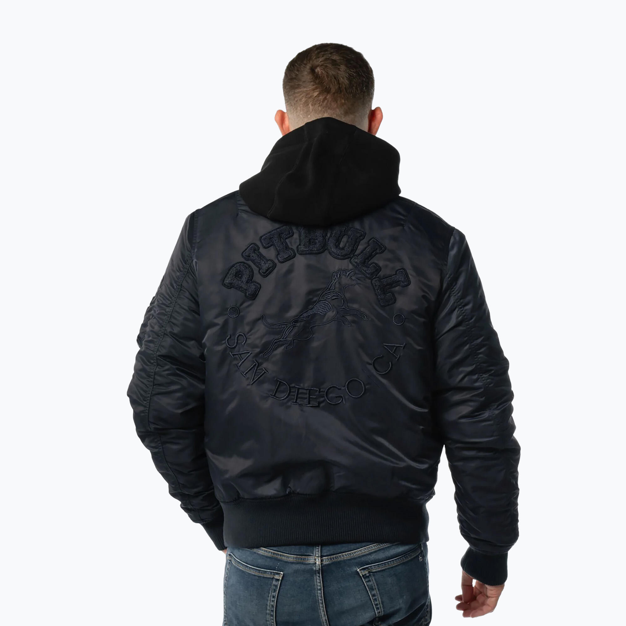Kurtka męska Pitbull Hacket Washed Bomber 3/7