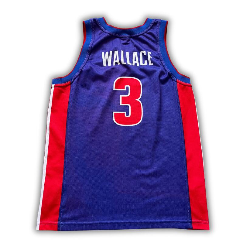 Segunda vida - Camisola NBA Detroit Pistons 2003/2006 Wallace - Como novo 2/2