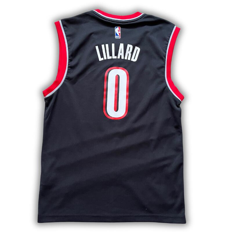 Segunda vida - Camisola NBA Portland Trailblazers 2014/2017 Lillard - Como novo 2/2