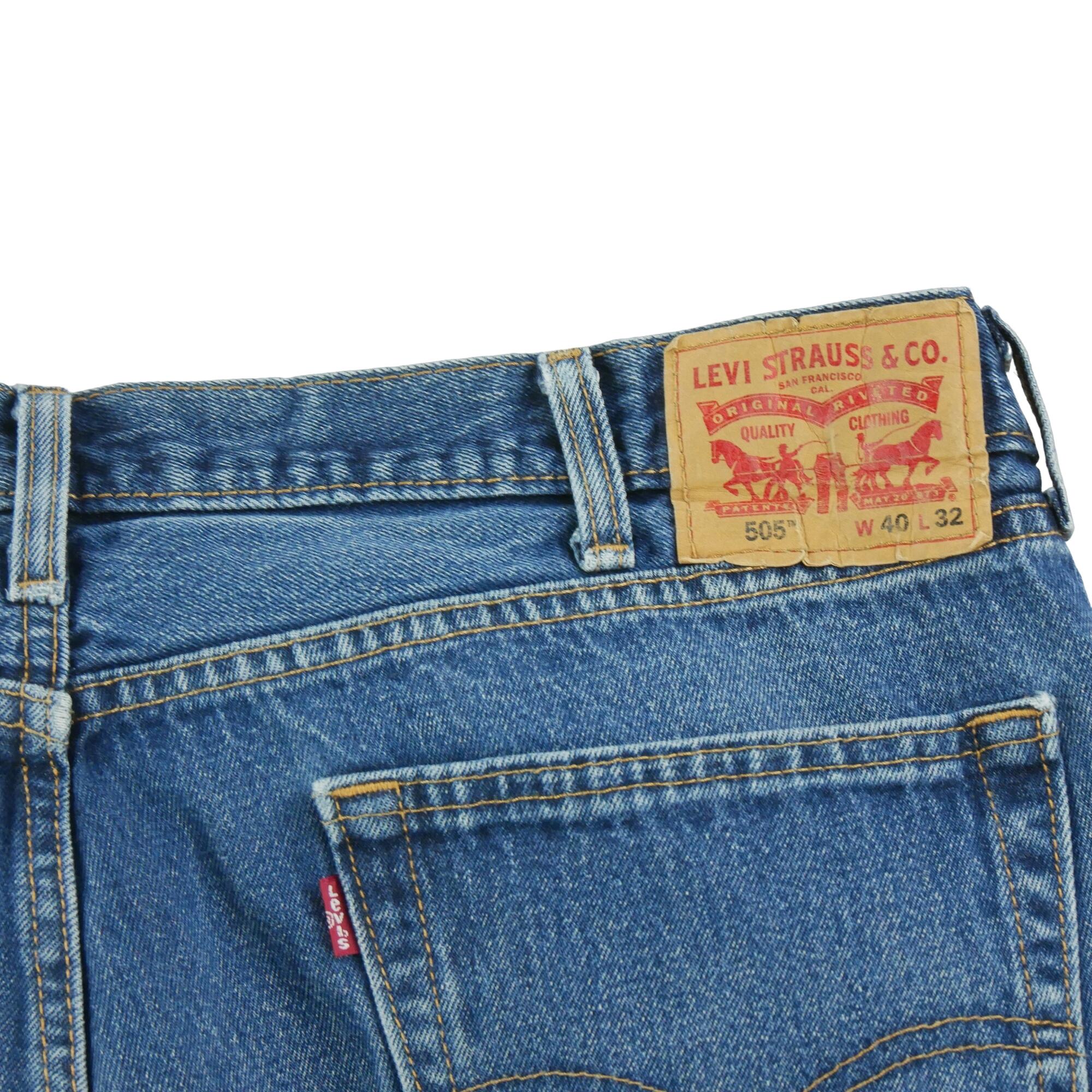 Levi Strauss jeansy męskie 505 regular 7/7