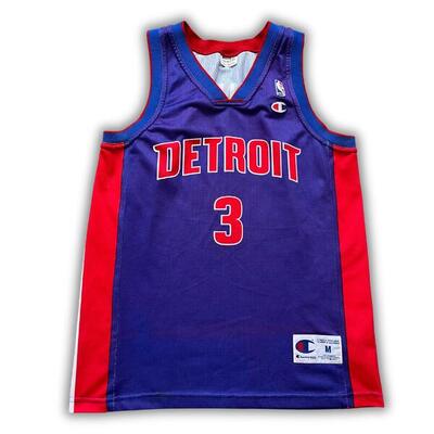 Second hand - Maglia NBA Detroit Pistons 2003/2006 Wallace - Stato eccellente