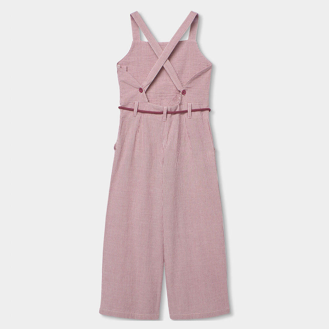 Mono a rayas rosa y crudo 2/4