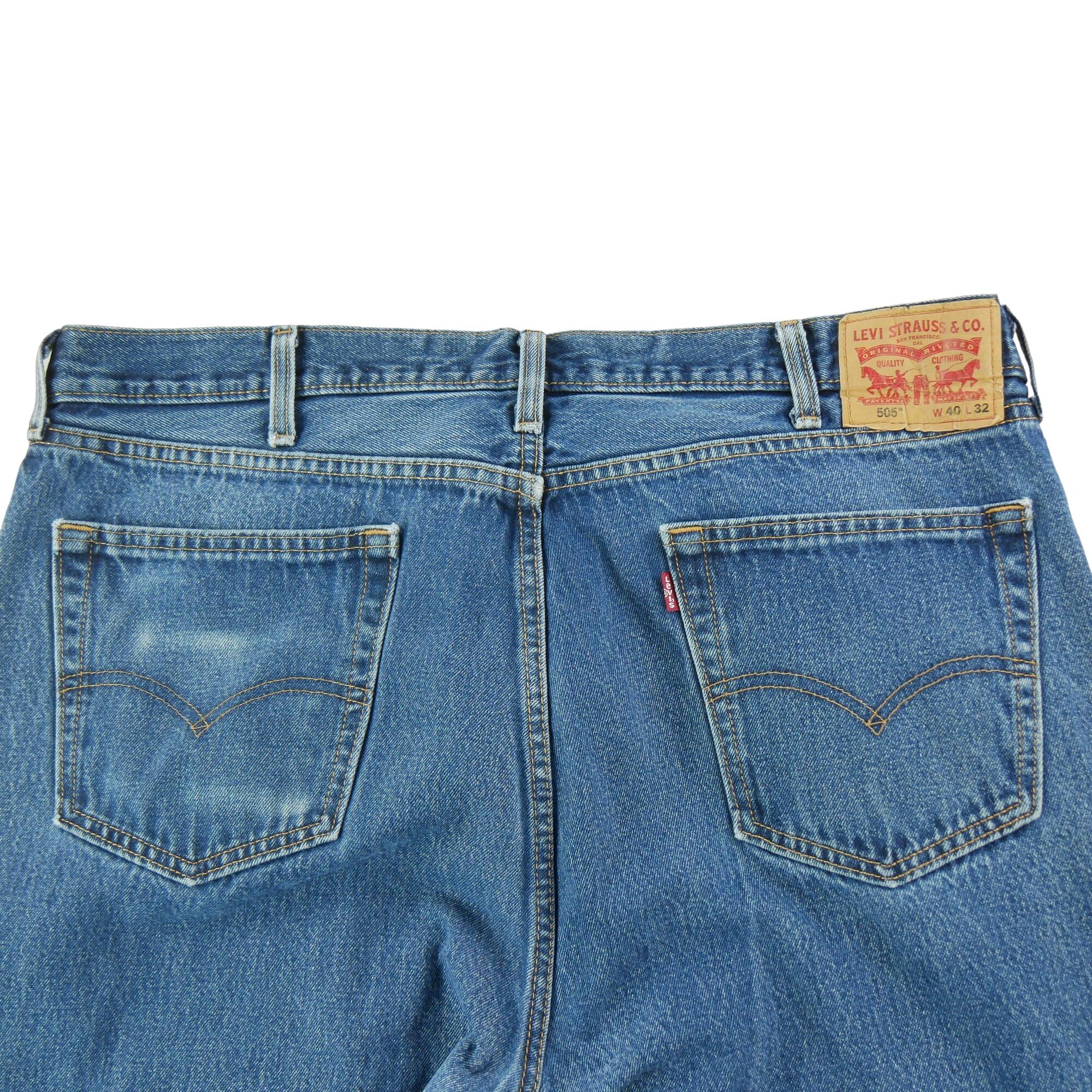 Levi Strauss jeansy męskie 505 regular 4/7