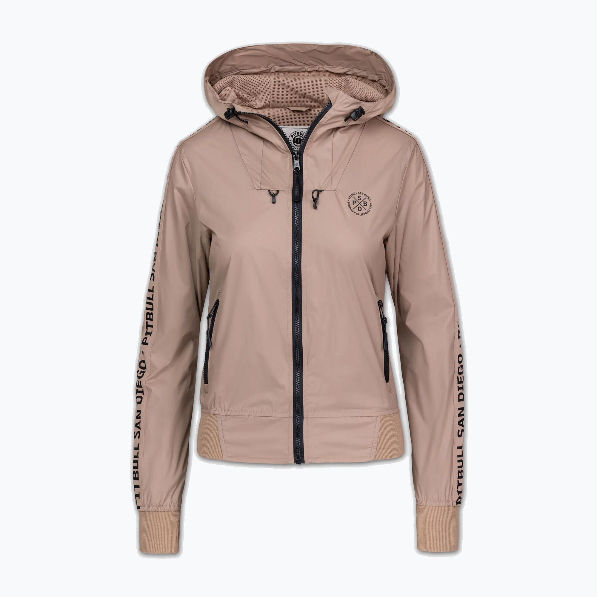 Kurtka damska Pitbull Aaricia Stripes Nylon Hooded 3/7