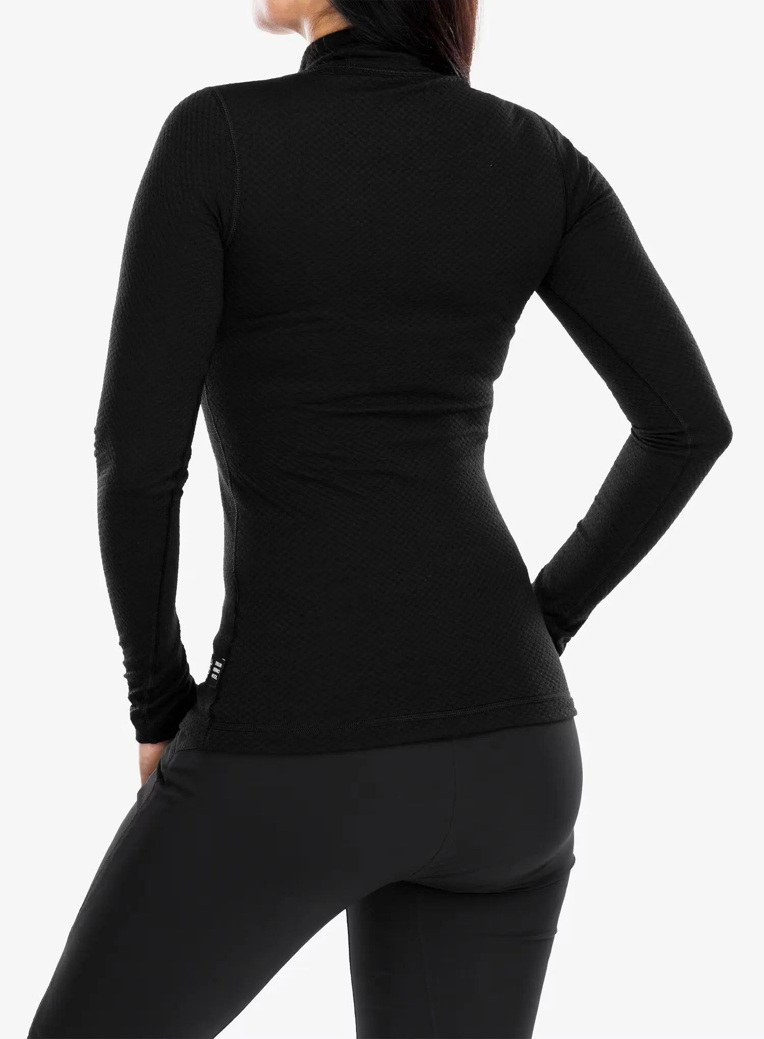 Bluza termoaktywna damska Sensor Merino DF Tee L/S Zip 3/4