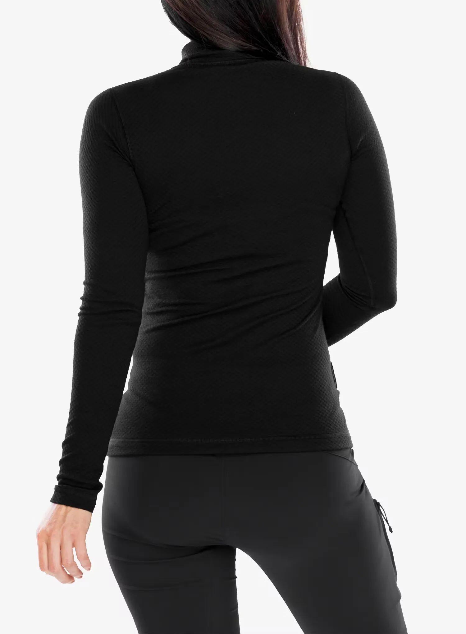 Bluza termoaktywna damska Sensor Merino DF Tee L/S Zip 2/4