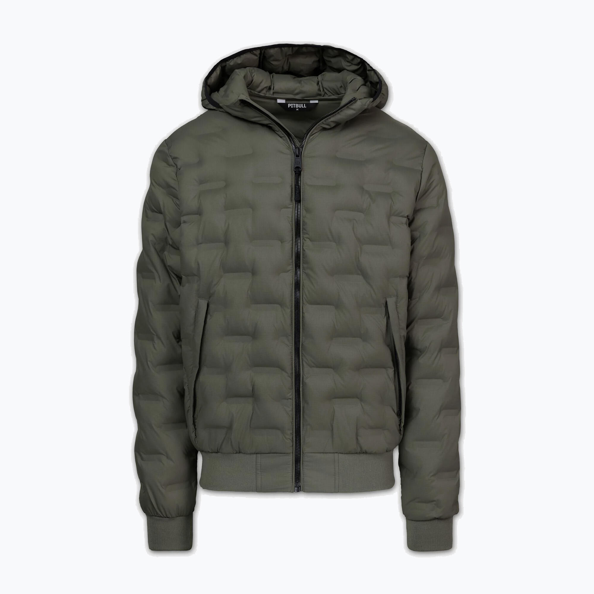 Kurtka zimowa męska Pitbull Fisk Quilted Hooded 3/7