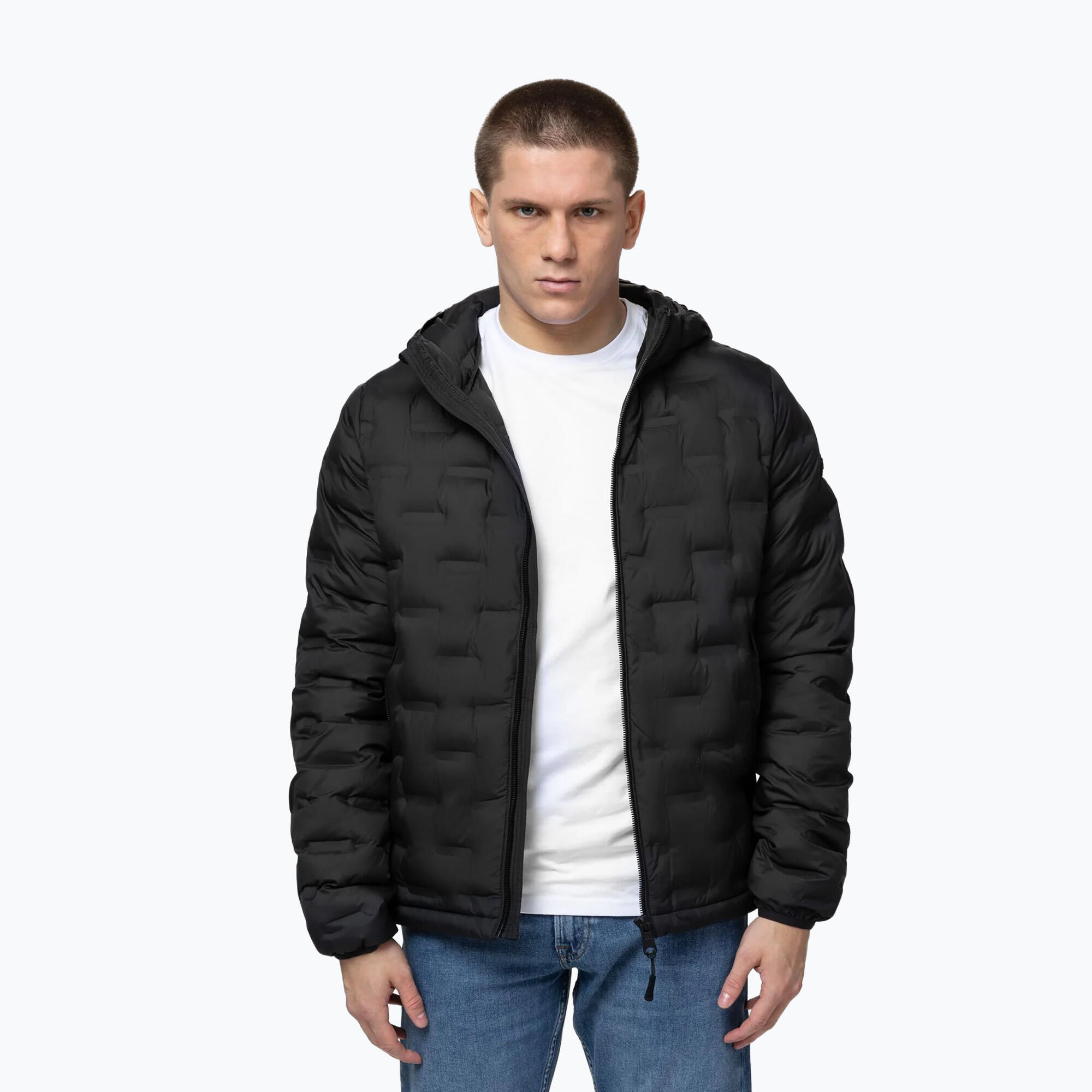 Kurtka zimowa męska Pitbull Camino Quilted Hooded 4/7