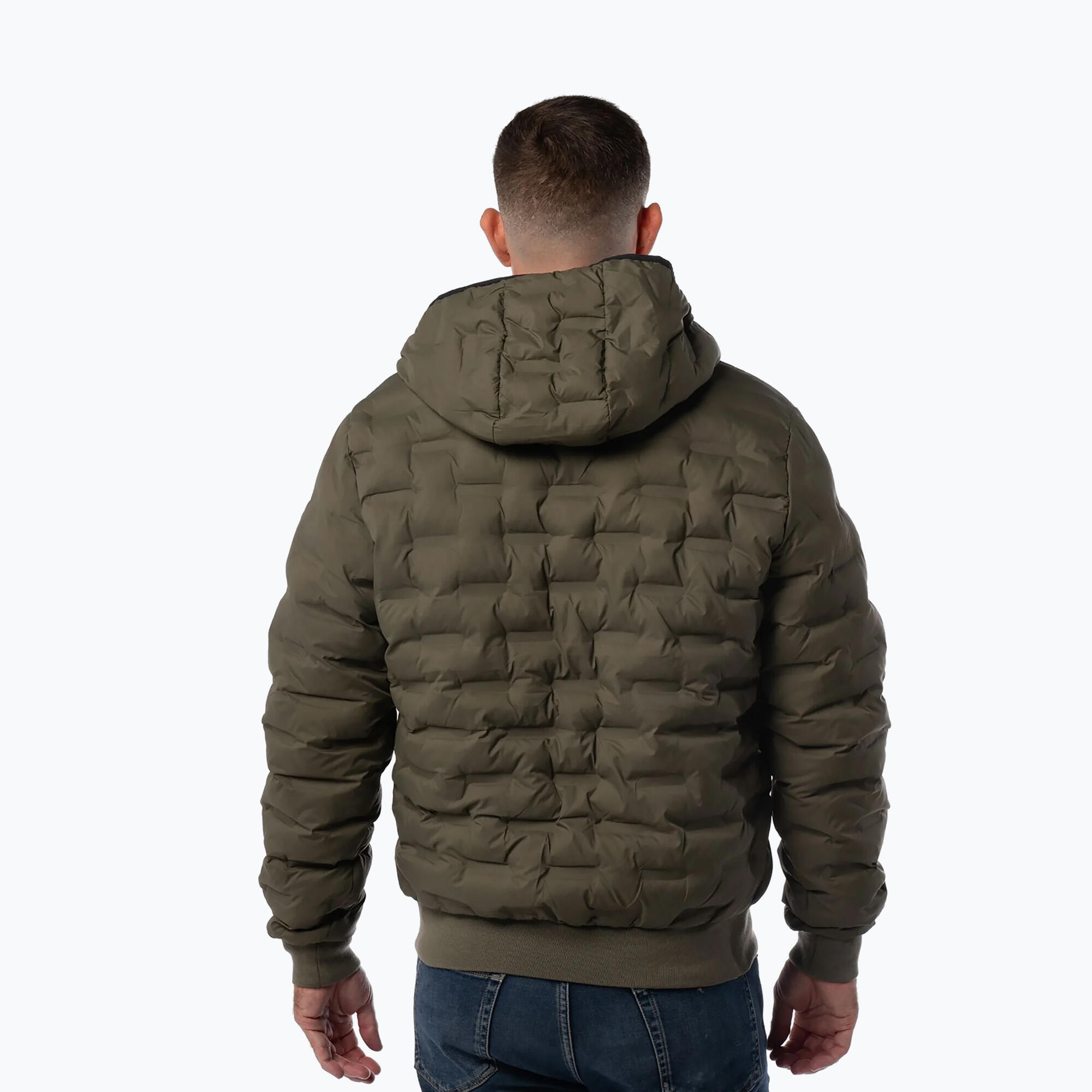 Kurtka zimowa męska Pitbull Fisk Quilted Hooded 2/7