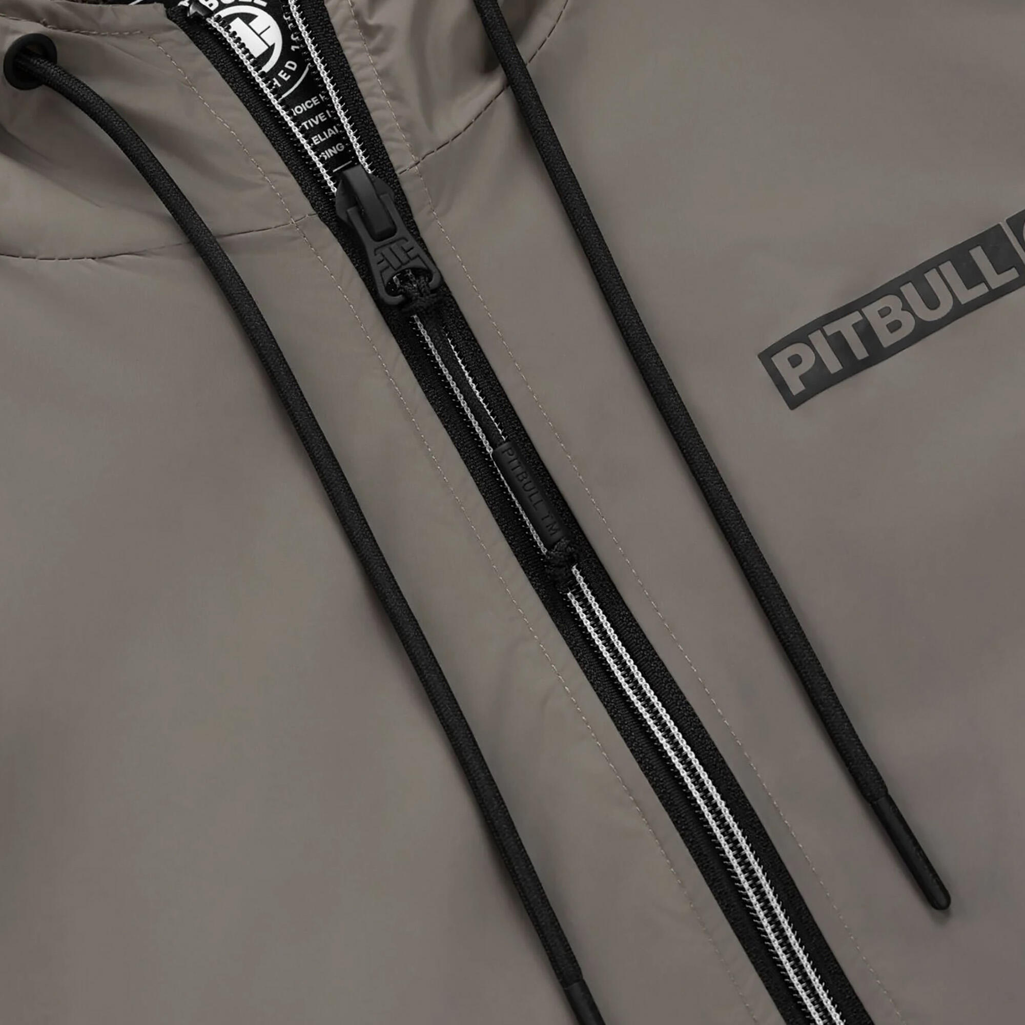 Kurtka męska Pitbull Athletic Logo Nylon Hooded 7/7