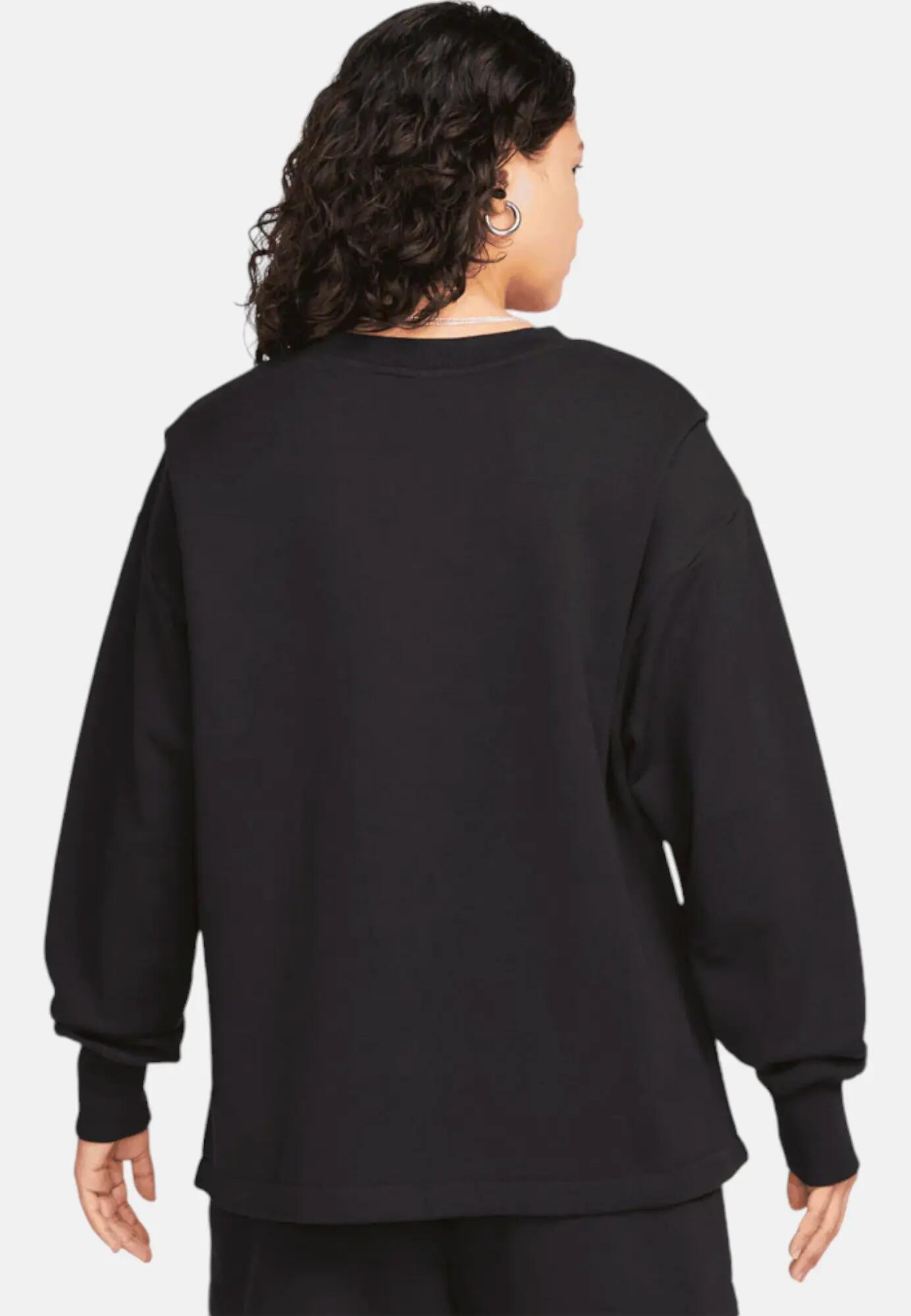 Maglia Nike Sportswear W NSW NK MDRN FLC FT OS CREW 2/4