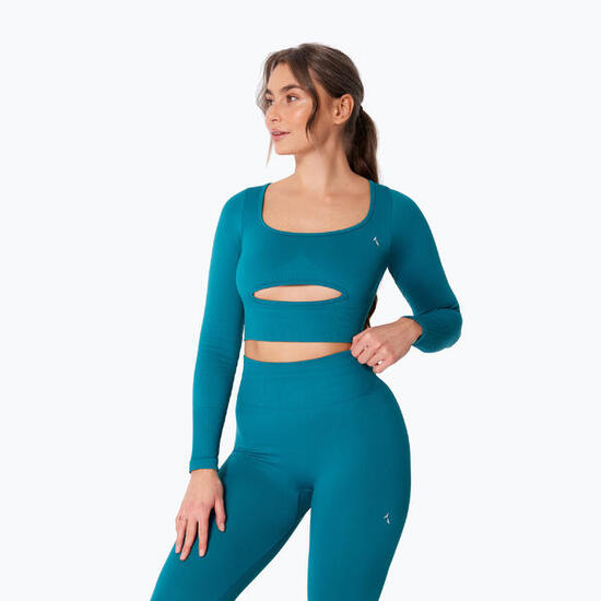 Longsleeve treningowy damski Carpatree Dopamine Buzz Seamless