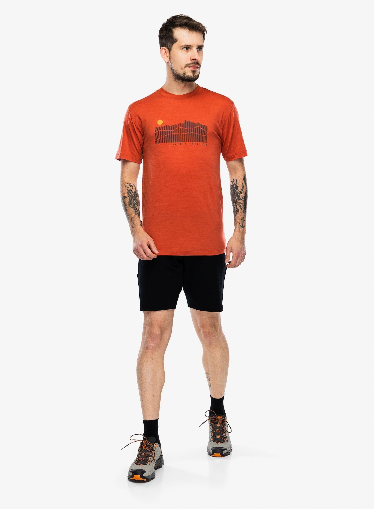 Koszulka merino Sensor Merino Active Sunrise Tee SS 2/7