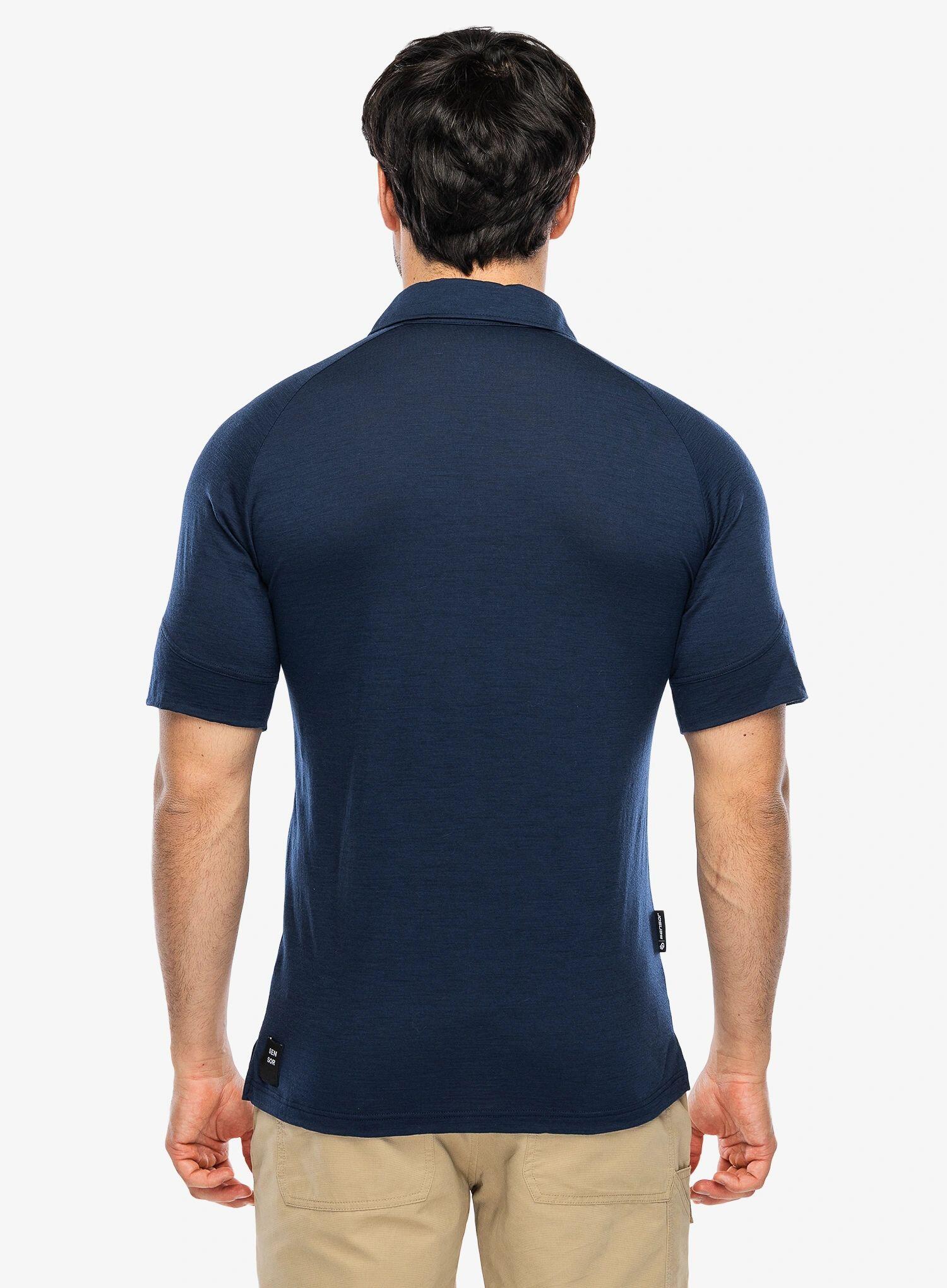 Koszulka polo Sensor Merino Active Polo Tee SS 3/7