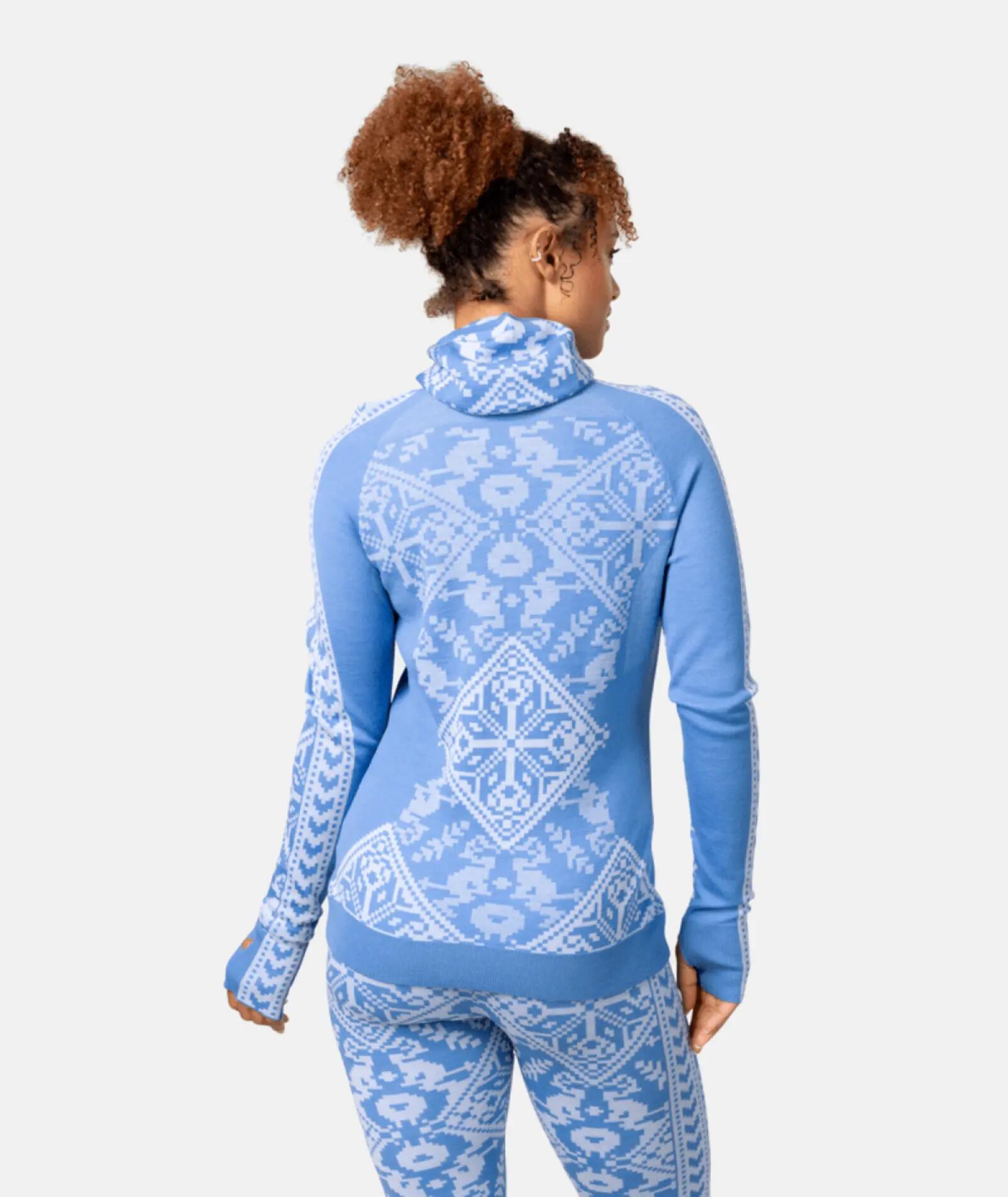 KARI TRAA Saga Hood - blu mare 2/5
