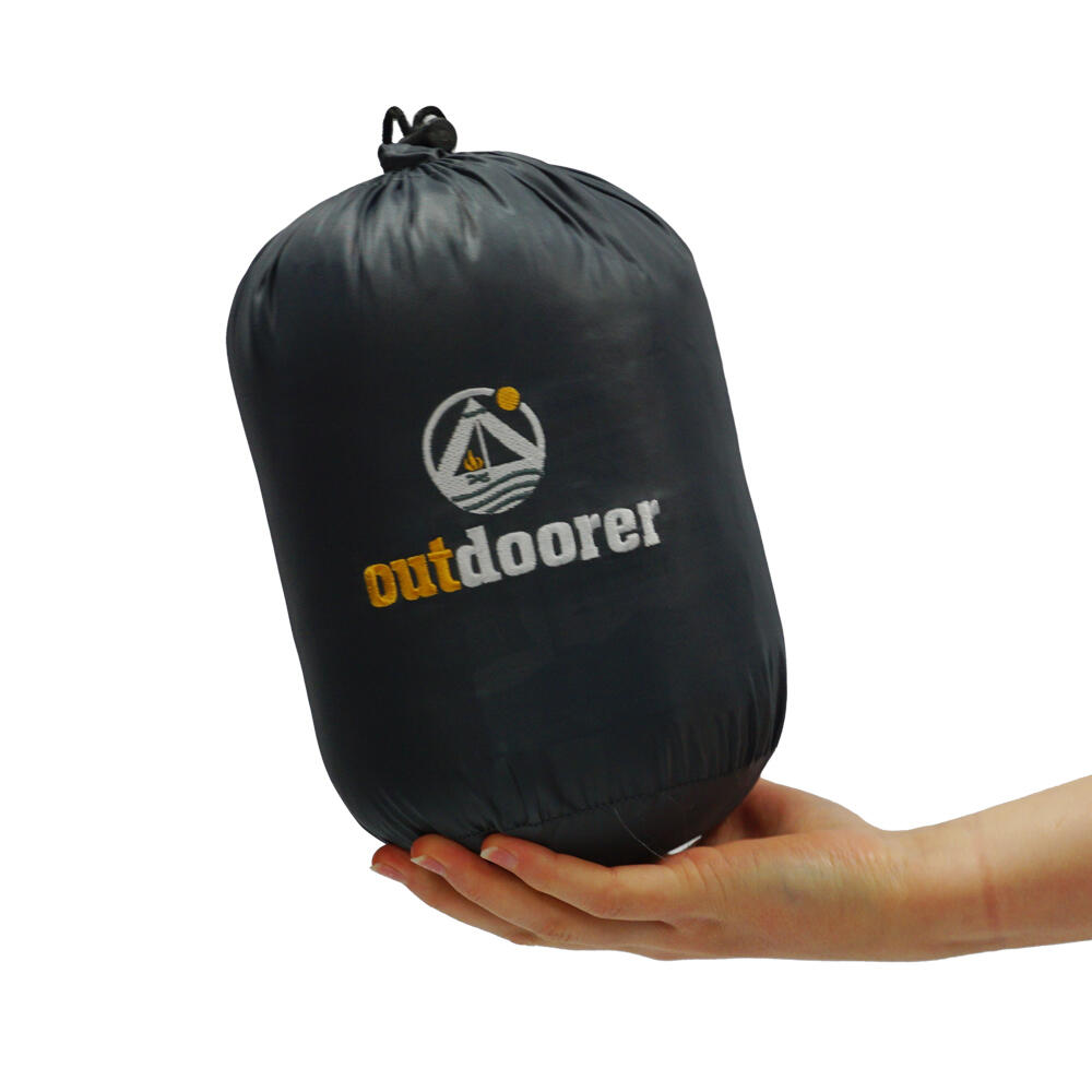 Reisekissen Blau Schwarz - Kompakt Kopfkissen für Camping 5/7