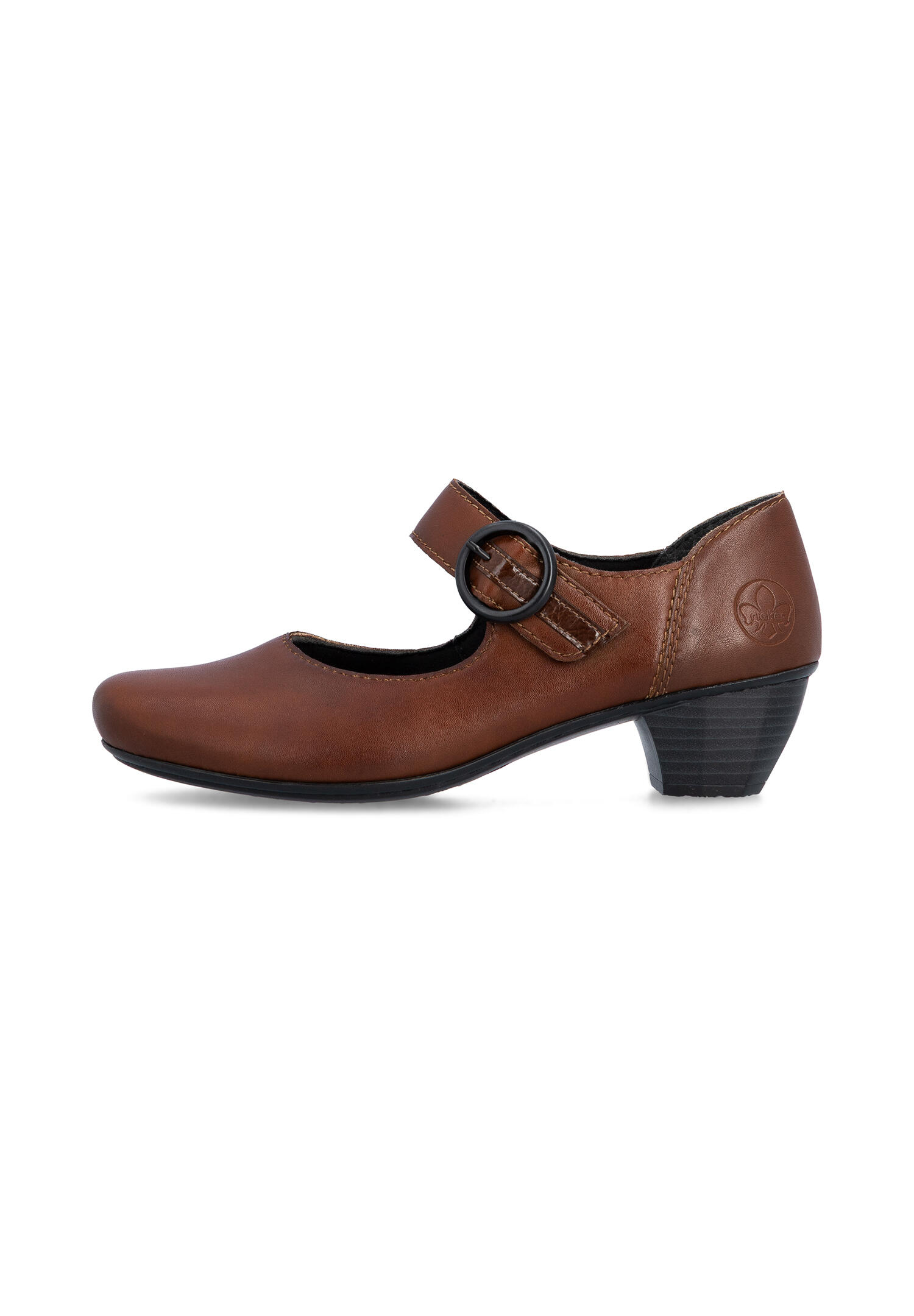 Rieker Damen Halbschuh Schuhe 41756-22 Brown 4/7