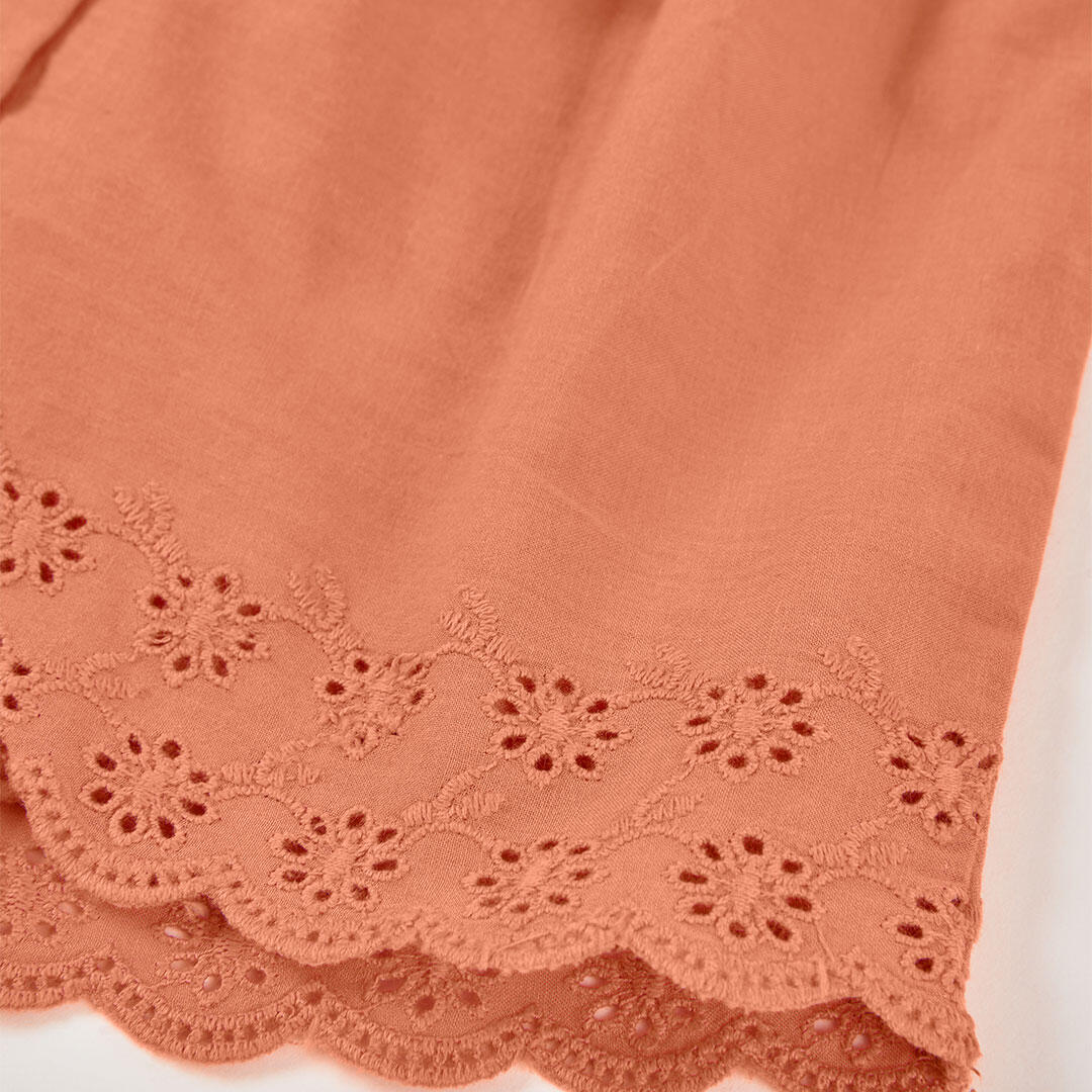 Vestidos de verano de tenis bebé niña boboli marrón 4/4