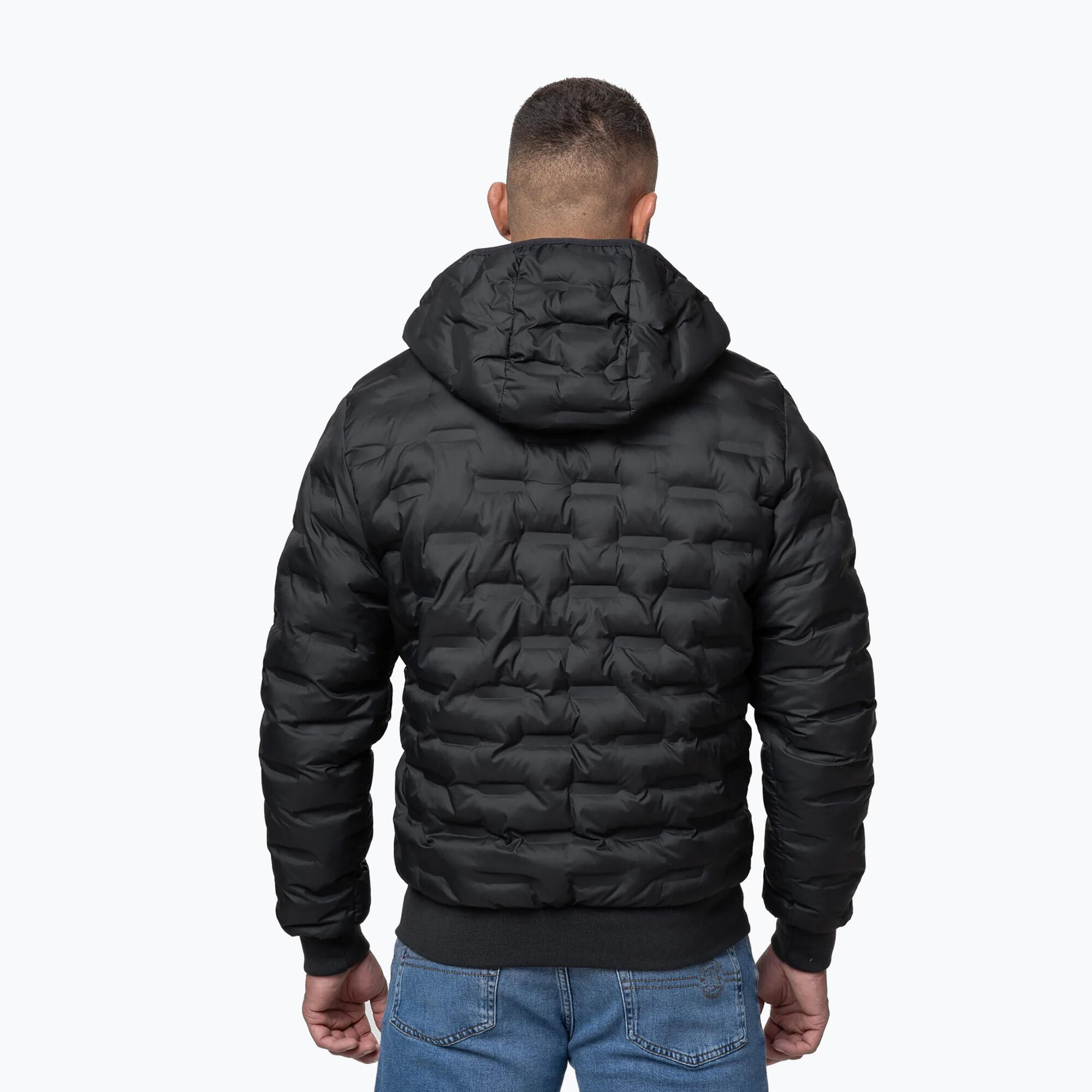 Kurtka zimowa męska Pitbull Fisk Quilted Hooded 3/7