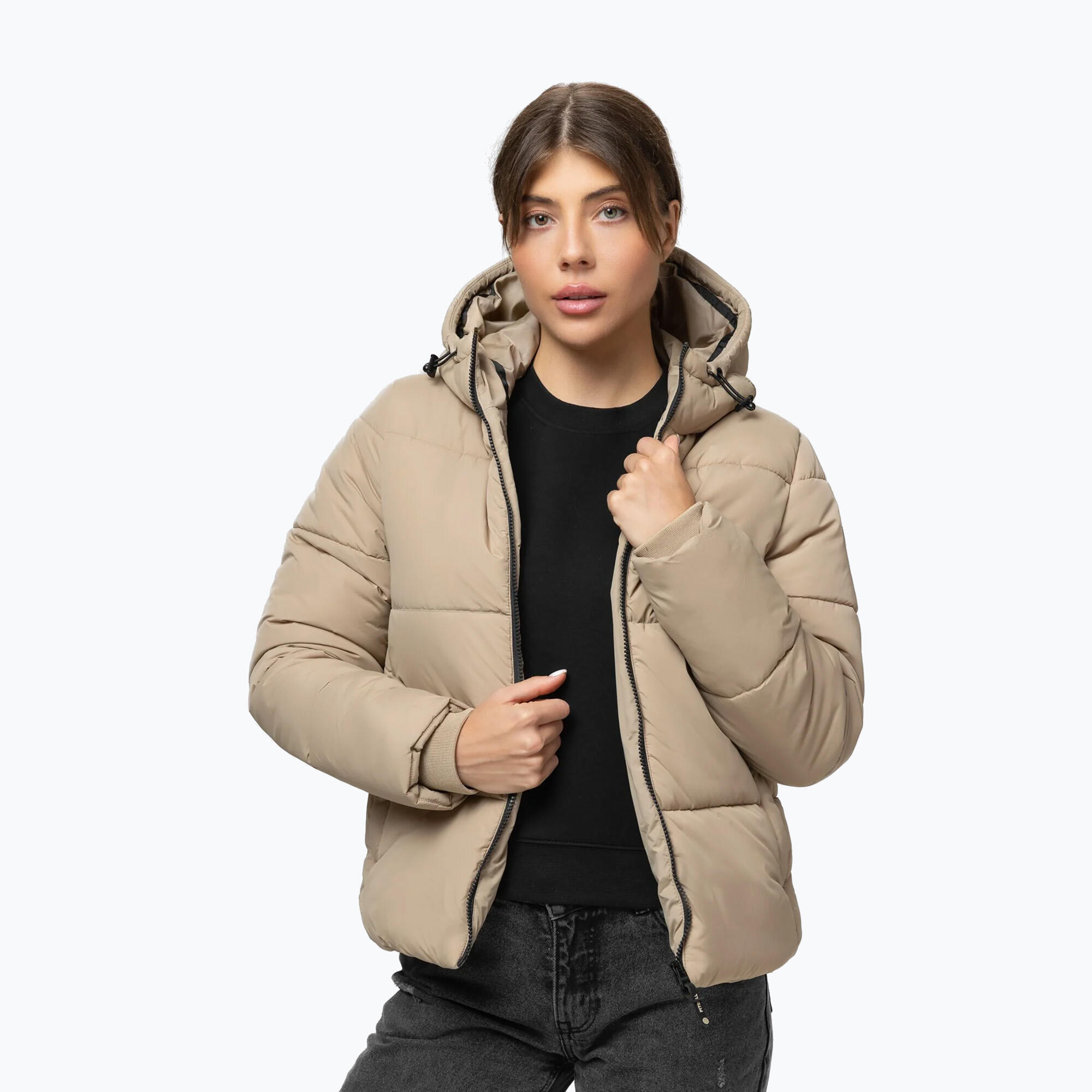 Kurtka zimowa damska Pitbull Vista Quilted Hooded 6/7
