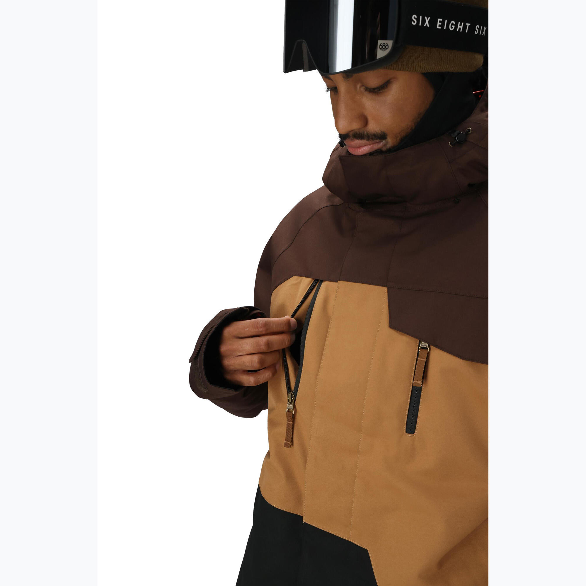 Casaco de snowboard para homem 686 Geo Insulated 6/7