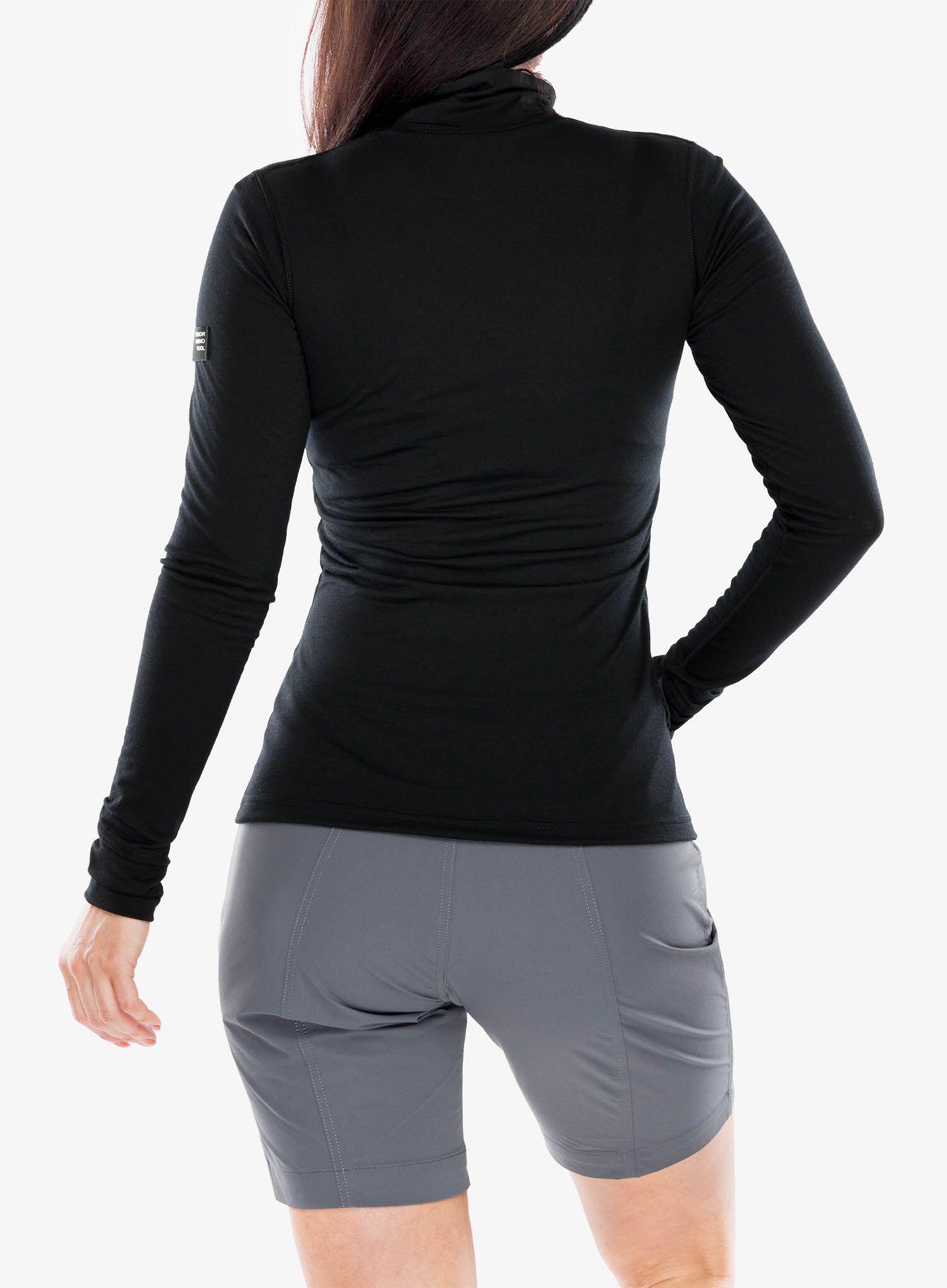 Bluza termoaktywna damska Sensor Merino Active Tee L/S Zip 2/6