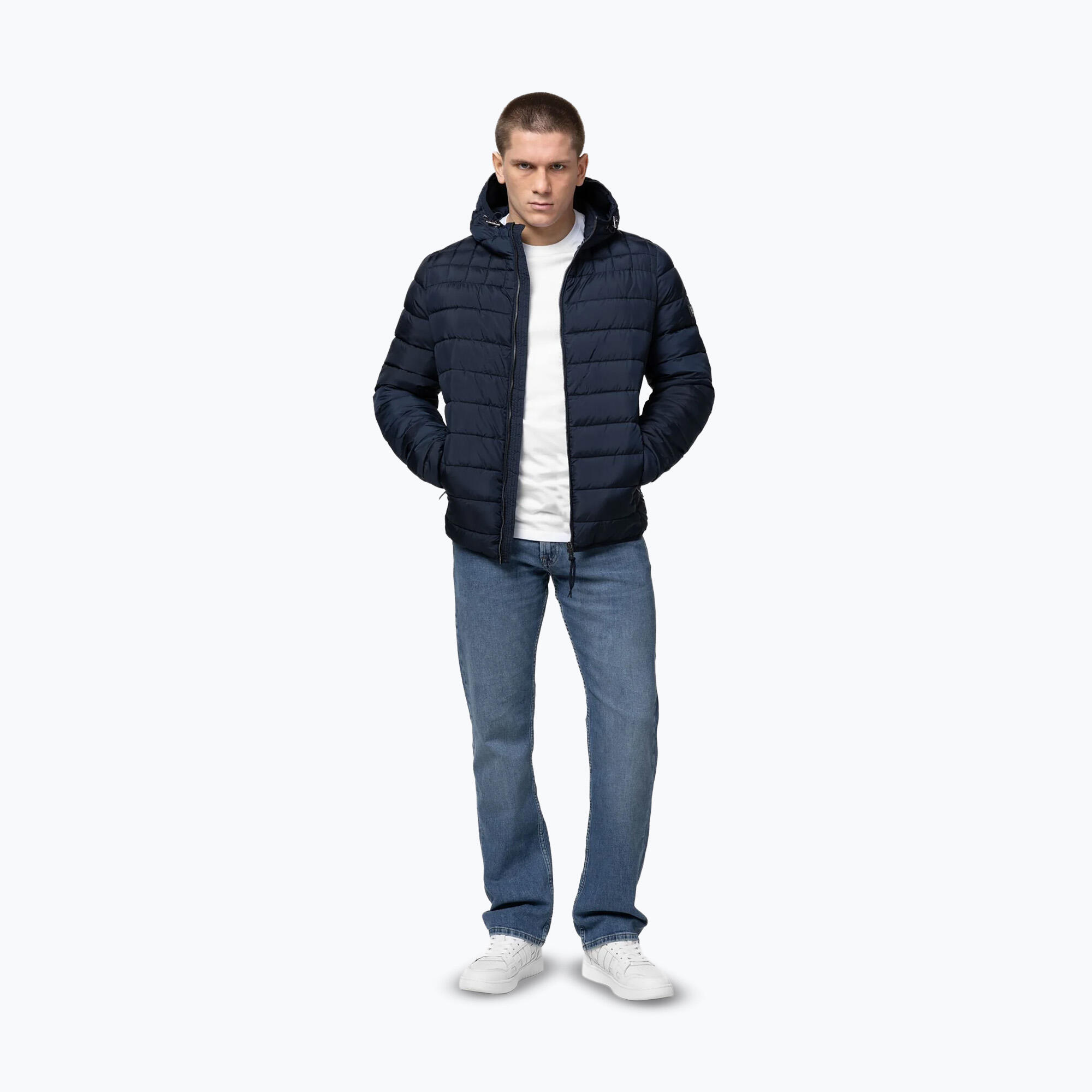 Kurtka zimowa męska Pitbull Foothill Hooded Padded 2/7