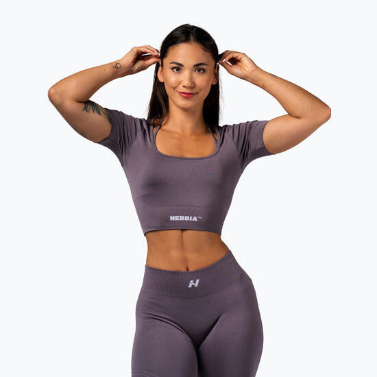 Top treningowy damski NEBBIA Flow Seamless