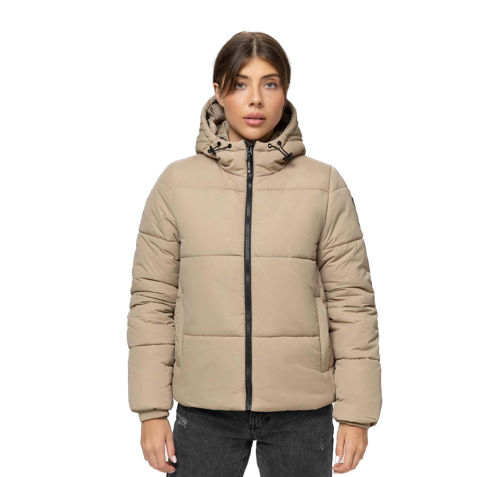 Kurtka zimowa damska Pitbull Vista Quilted Hooded 7/7