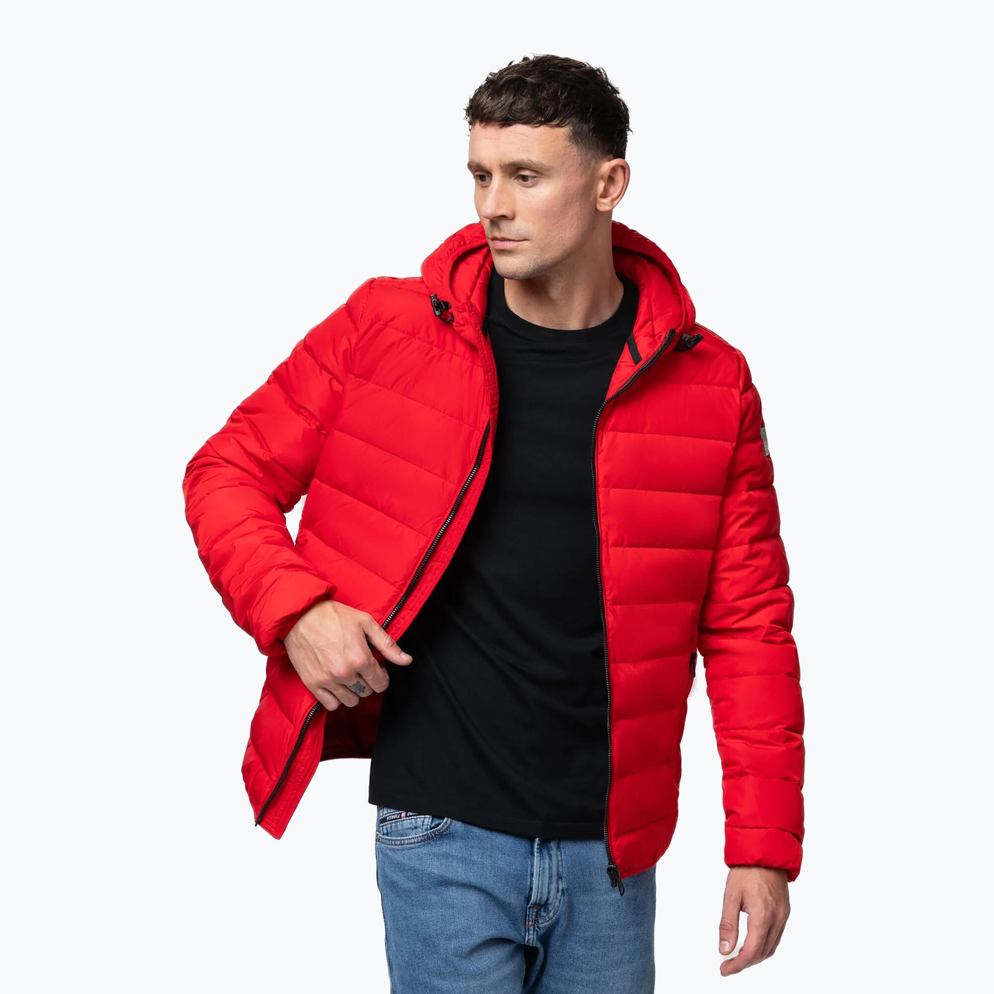 Kurtka zimowa męska Pitbull Seacoast 3 Quilted Hooded 5/7