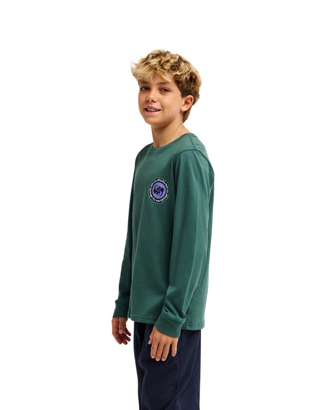 Longsleeve EV DUALITY Grün Junge 3/4