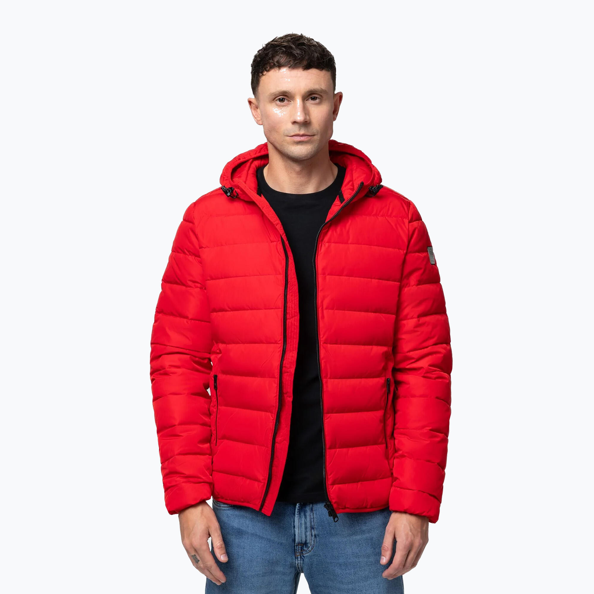 Kurtka zimowa męska Pitbull Seacoast 3 Quilted Hooded 4/7